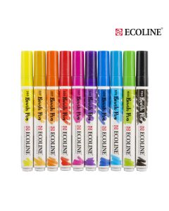 Ecoline Liquid Watercolor Brush Pen Set of 10 - 6727
