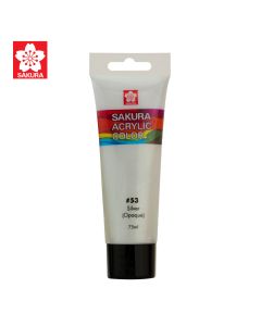 Sakura Acrylic Color 75mL - #53 Silver