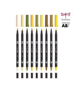 Tombow Dual Brush Pen Yellow's