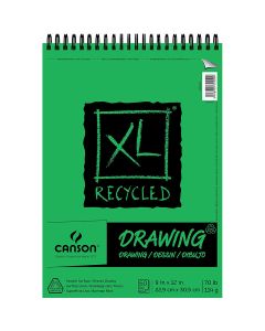 Canson XL Series Recycled Paper Sketch Pad 9" x 11" - 100510915