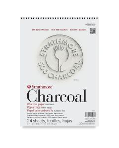 Strathmore 500 Series Charcoal Pad - 9" x 12", Assorted