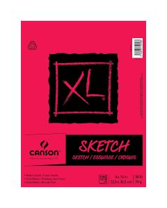 Canson XL Sketch Pad, 9" x 11", 125 Sheets/Pad - 100511070