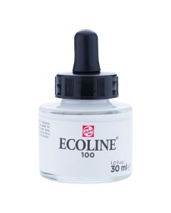 Ecoline Bottle White 100 