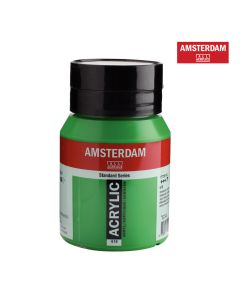 Acrylic Colour 500ml Permanent Green Light Amsterdam