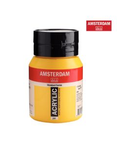 Acrylic Colour 500ml Azo Yellow Medium Amsterdam