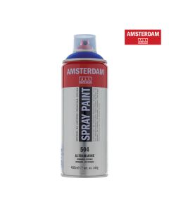 Spray Paint 400ml Ultramarine (Transparent) 504