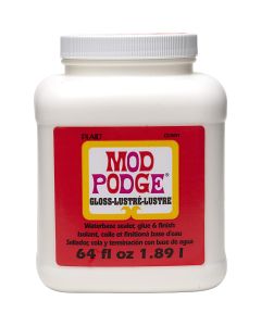 Plaid Mod Podge Waterbase Sealer, Glue and Finish, 64 oz, Gloss