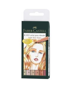 Faber Castell Pitt Artist Pen® Brush - Wallet of 6 - #167162