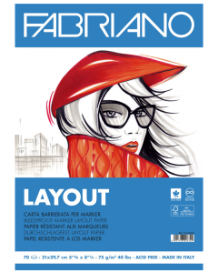 Blocco Layout A3 Fabriano - 19100506