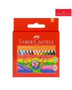 Wax Crayons 24 Colours Faber Castell