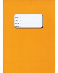 Square Line Notbook 60S PVC Brown Cover