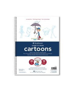 Strathmore Learning Series Drawing Pad, 9in x 12in, Cartoons