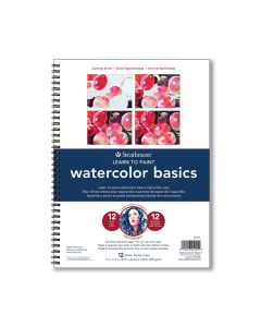 Strathmore Learning Series Watercolor Pad, 28 Sheets, Basics