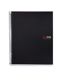 Miquelrius - The Original Notebook A4 - 6 Subject - Black