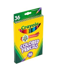 Crayola Colored Pencil Set, 36-Colors