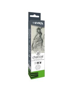 LYRA Charcoal Thin 15pcs Carton Box