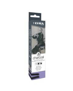 LYRA Charcoal Medium 15pcs Carton Box