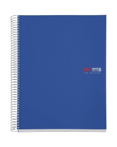 Miquelrius - The Original Notebook A4 - 8 Subject - Blue
