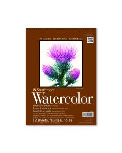 Strathmore Watercolor Paper Pad, 400 Series, 6 x 12" 440-12
