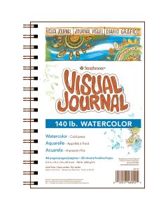 Strathmore Visual Journal, Cold-Press Watercolor, 5.5in x 8in 460-55
