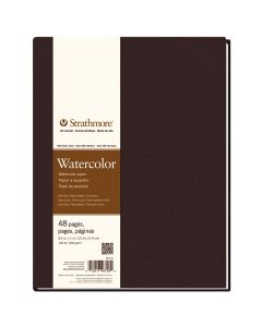 Strathmore Watercolor Hard-Bound Art Books 400 Series, 8.5" x 11.5" - 467-8