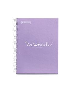 Miquelrius – Emotion - A5 1 Subject Noteboook - Purple