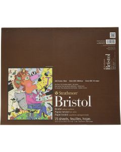 Strathmore Bristol Paper Pad, 400 Series, Vellum, 14" x 17" - 475-5