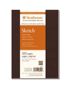 Strathmore Softcover Sketch Art Journals 400 Series, 5.5" x 8" - 480-5