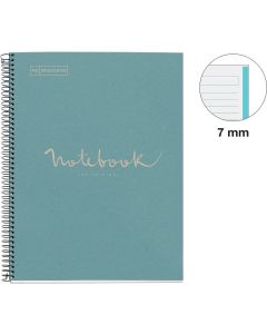 Miquelrius – Recycled - A4 1 Subject Noteboook - Blue