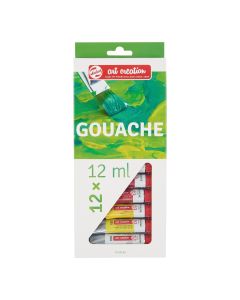 Gouache set of 12 x 12 ml - Talens