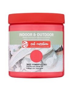 Indoor & Outdoor Jar 250 ml Powerfull Red 3023