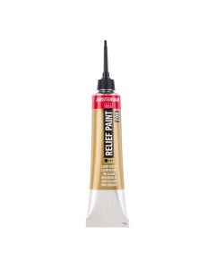 Relief paint tube 20 ml Light Gold 802