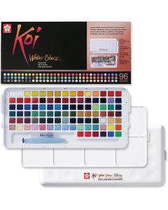 Koi Water Colors Studio Set | 96 half pans