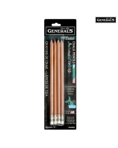 General's Multi-Pastel Chalk Pencil Set of 4