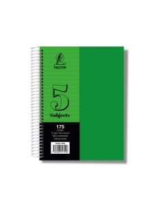 University Book 5 Subjects - A5 Light Green
