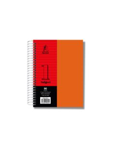 University Book 1 Subjects - A6 Orange