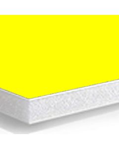 Form board 100x70cm yellow 5mm
