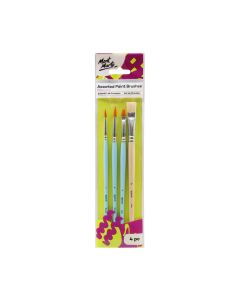 Assorted Paint Brushes Discovery 4pc -42