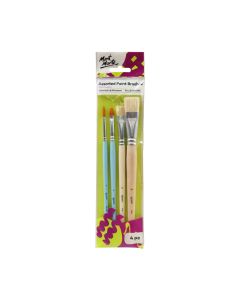Assorted Paint Brushes Discovery 4pc -43