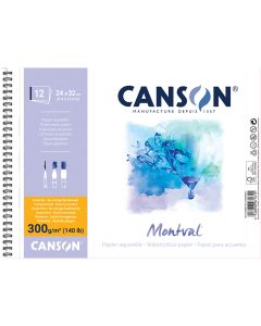 Canson Montval Water Colour Drawing Pad - 300g - 24 x 30 cm