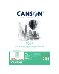 CANSON 1557 Extra White 180gsm A5 Sketch Paper - 204127413