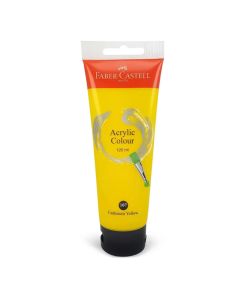 Faber Castell Acrylic Colour 120ml Tube Cadmium Yellow