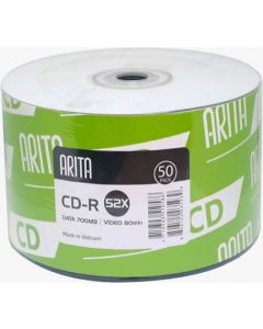 CD 52X Recordable Bulk PAC of 50 pc - ARITA