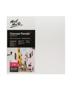 Mont Marte Canvas Panels Pack 2 30.5x30.5cm