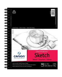 Canson Universal Sketch Book 9" x 11" - 100510851