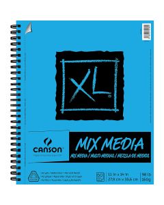 Canson XL Series Mix Media Paper Pad 11 x 14 Inches - 100510929
