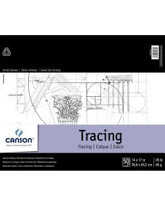 Canson Foundation Series Tracing Pad, 14” x 17” - 100510962