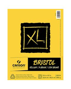Canson XL Series Bristol Vellum Paper Pad 9" x 11" - 400061838