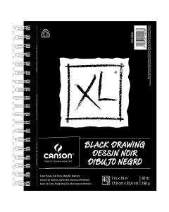 Canson XL Series Black Drawing, 7" x 10" - 400100868