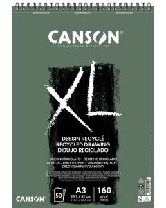 Canson XL A3 Drawing recycled paper pad 160g 